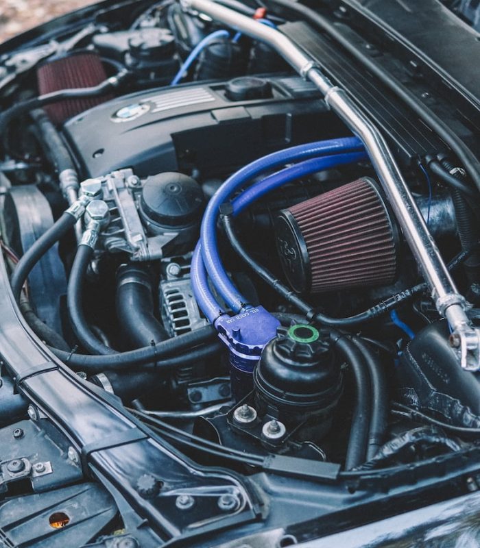 BMW being repaired at German Auto Repairs