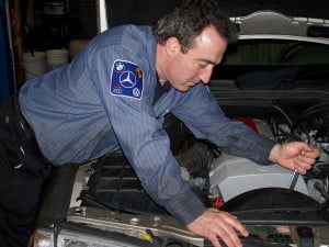 German Auto Repairs vehicle at the Farmingdale shop